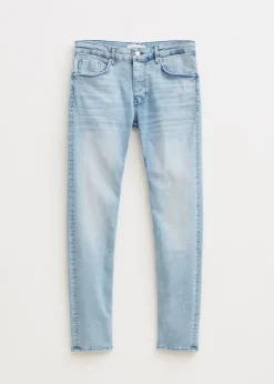 Jeans<The Sting Duke v2 slim fit jeans blauw, used middle