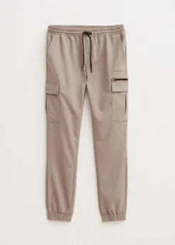 Broeken<The Sting Dylan cargobroek taupe, dark
