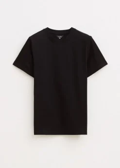 Basics|T-Shirts<The Sting Essential organic t-shirt zwart
