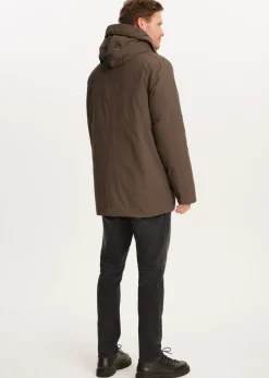 Jassen<The Sting Field gewatteerde parka middenbruin