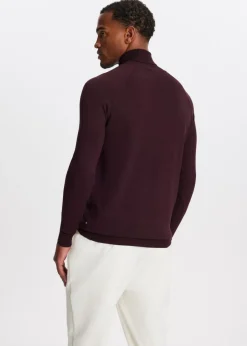 Truien En Vesten<The Sting Fijngebreide coltrui bordeaux