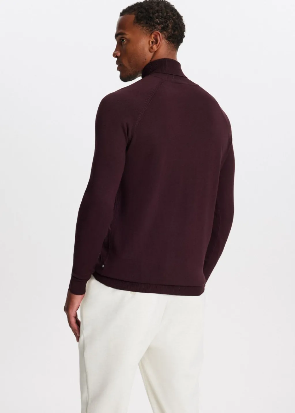 Truien En Vesten<The Sting Fijngebreide coltrui bordeaux