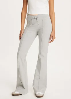 Broeken<The Sting Flare joggingbroek grijs, licht melee