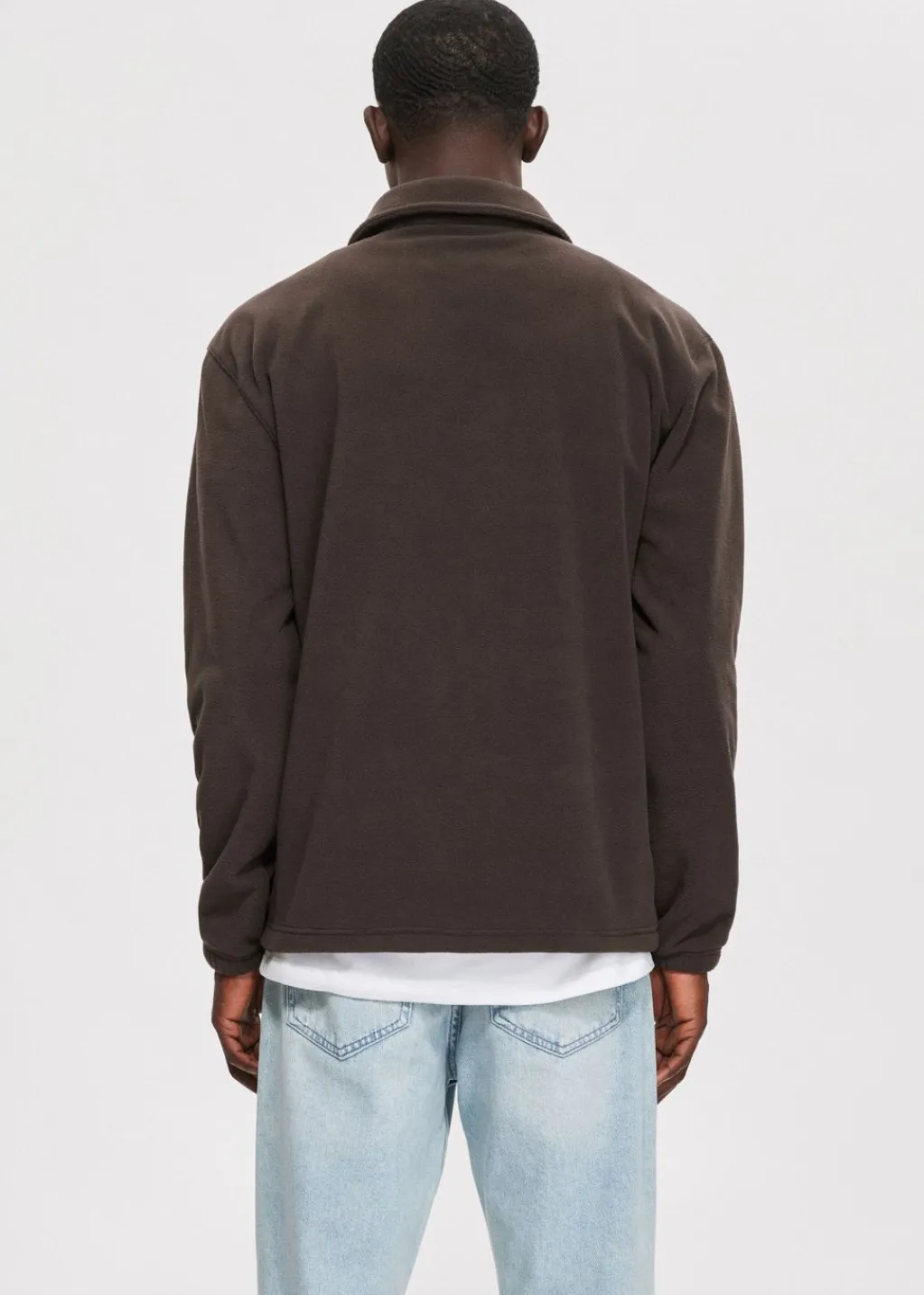 Polo's|Sweaters En Hoodies<The Sting Fleece polo bruin