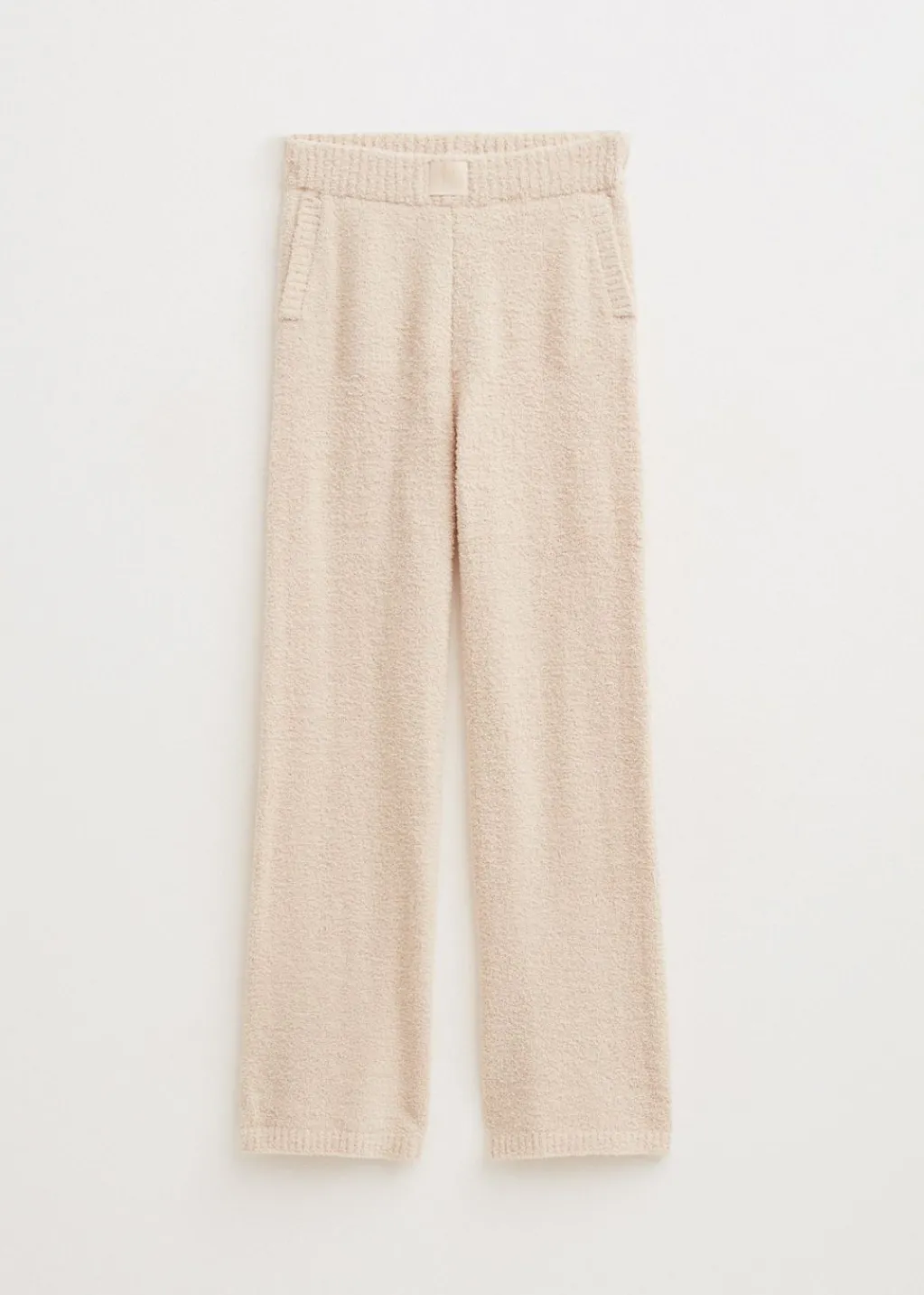 Broeken<The Sting Fluffy broek lichtzand