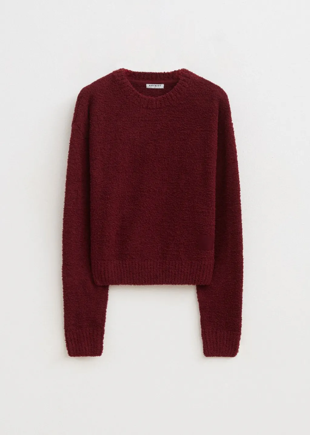 Truien En Vesten<The Sting Fluffy trui bordeaux