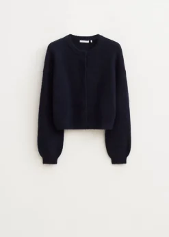 Truien En Vesten<The Sting Gebreid vest lange mouwen donkerblauw