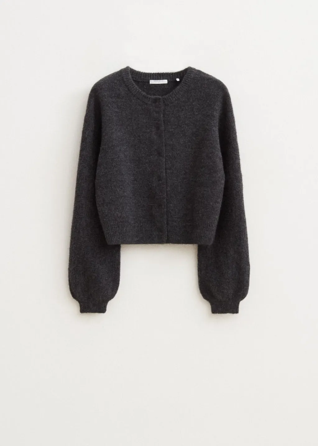 Truien En Vesten<The Sting Gebreid vest lange mouwen antraciet