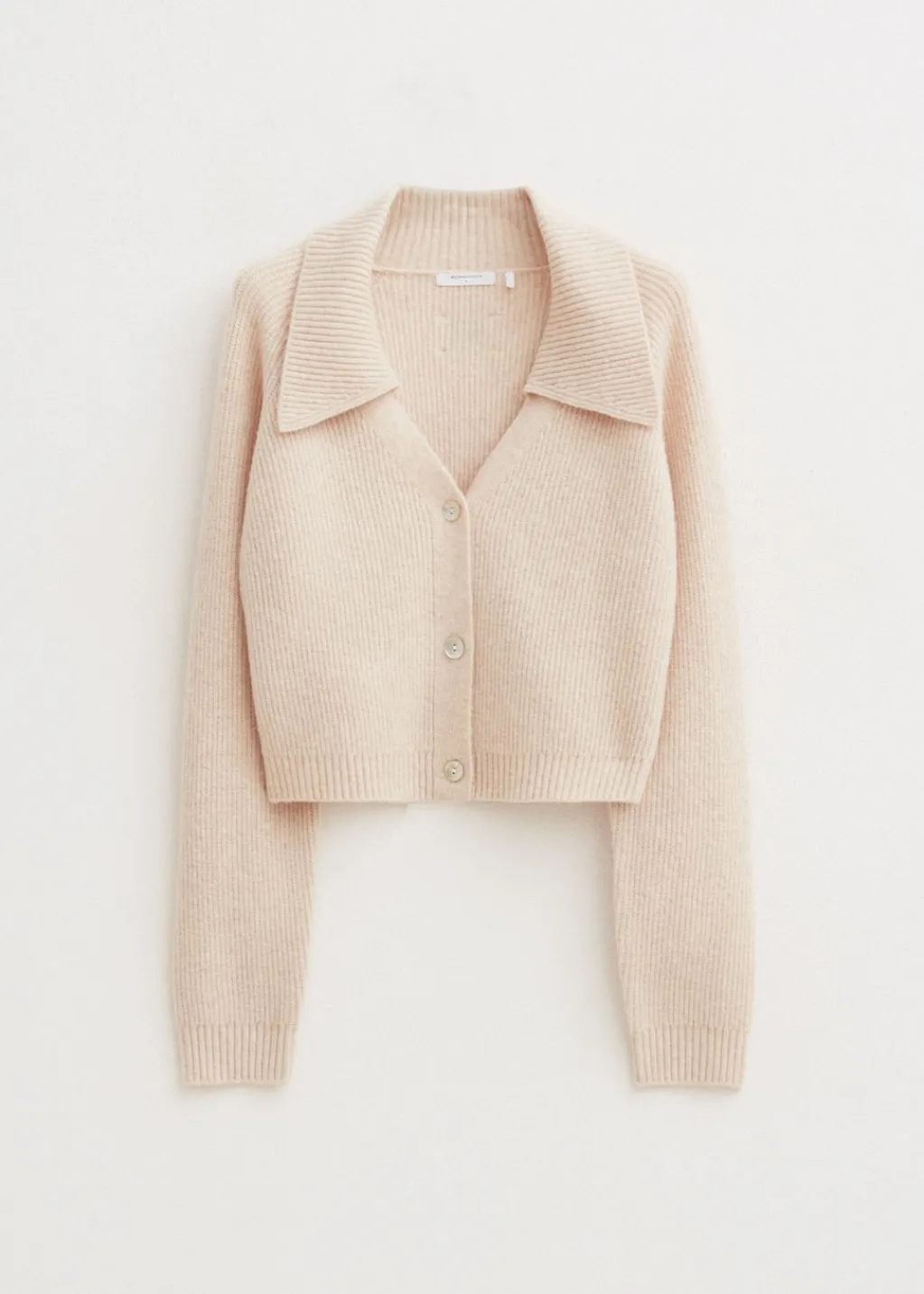 Truien En Vesten<The Sting Gebreid vest met brede kraag wit, off-white
