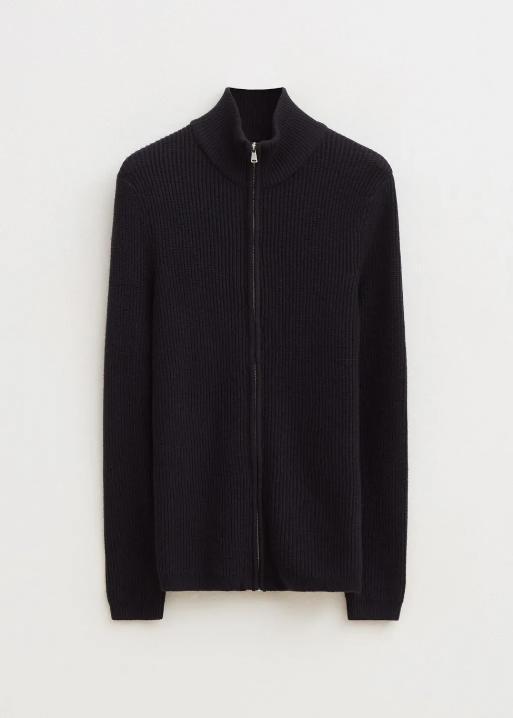 Truien En Vesten<The Sting Gebreid vest met rits donkerblauw