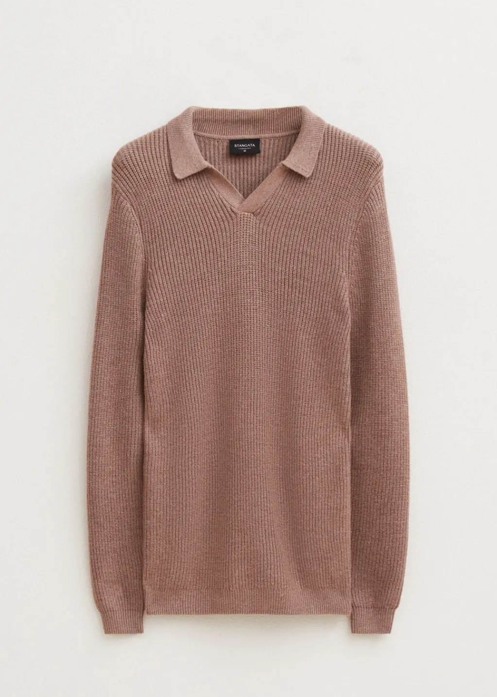 Truien En Vesten<The Sting Gebreide johnny polo bruin gemêleerd