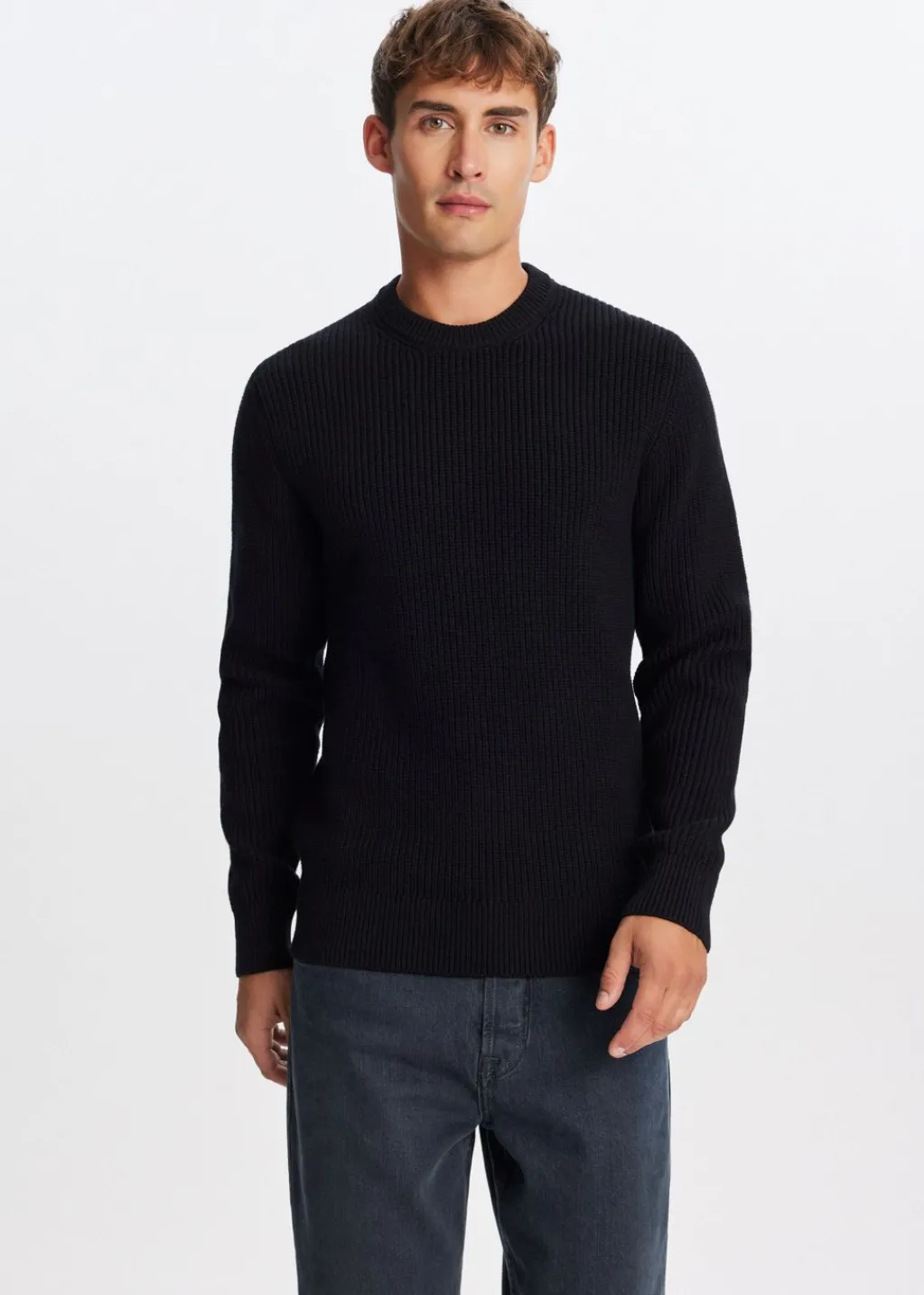 Truien En Vesten|Basics<The Sting Gebreide trui zwart