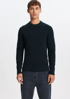 Basics|Truien En Vesten<The Sting Gebreide trui groen bottle, midden