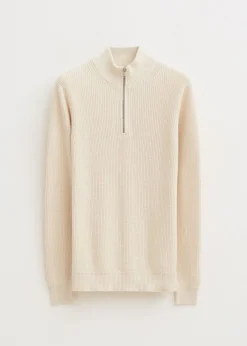Truien En Vesten<The Sting Gebreide trui met half zip bone
