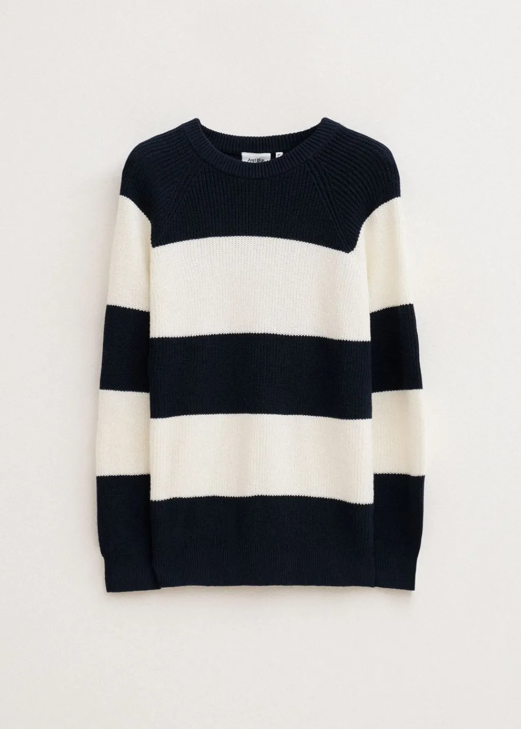 Truien En Vesten<The Sting Gebreide trui met strepen donkerblauw
