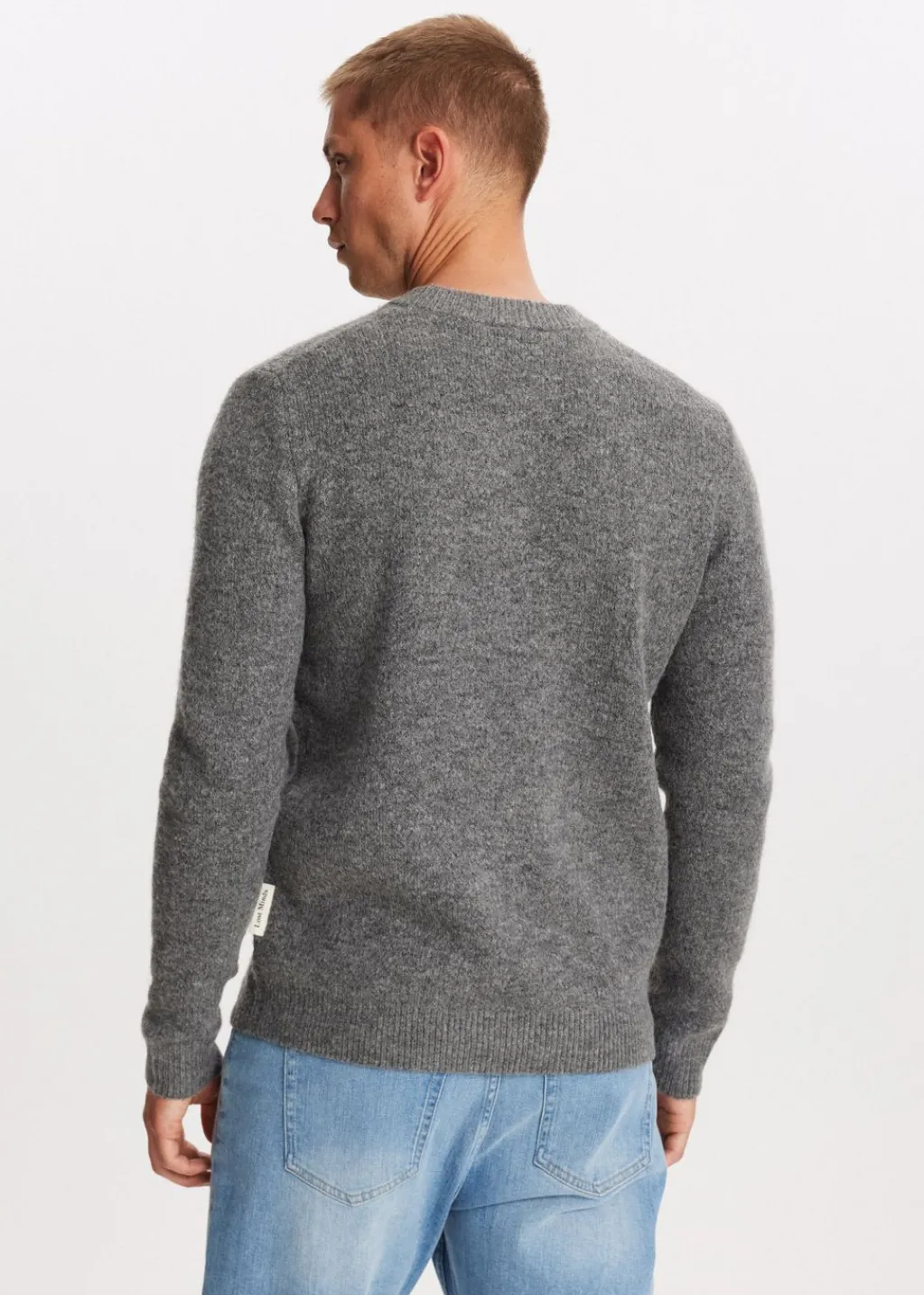 Truien En Vesten<The Sting Gebreide trui pullover antraciet gemêleerd