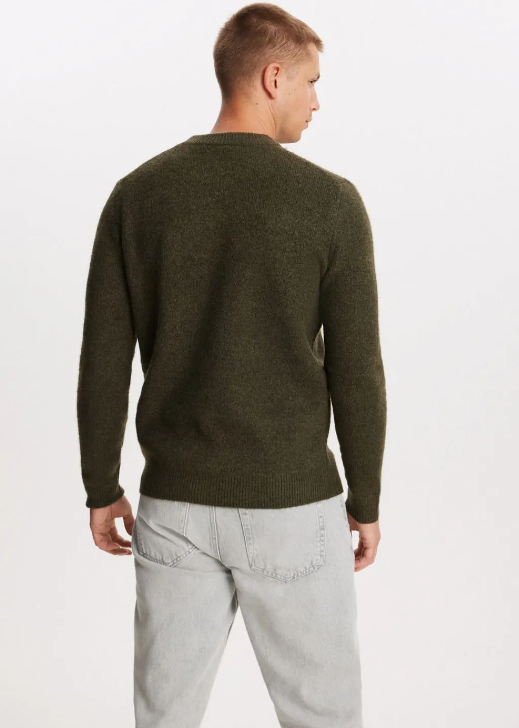 Truien En Vesten<The Sting Gebreide trui pullover groen, donker melee