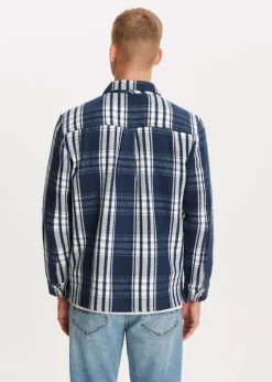 Overshirts<The Sting Geruit overshirt blauw