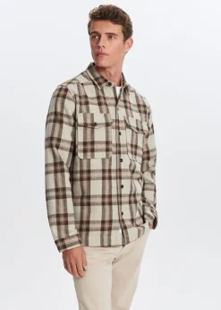 Overshirts<The Sting Geruit overshirt met knopen meerkleurig