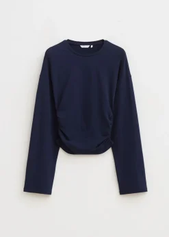 T-Shirts<The Sting Getailleerd t-shirt met lange mouwen donkerblauw
