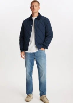 Jassen<The Sting Gewatteerd jack donkerblauw