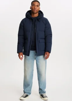 Jassen<The Sting Gewatteerde winterjas donkerblauw