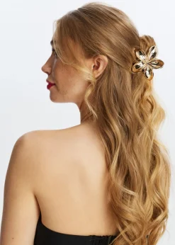 Haaraccessoires<The Sting Haarclip bloem goud