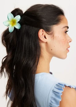 Haaraccessoires<The Sting Haarclip bloem lichtblauw