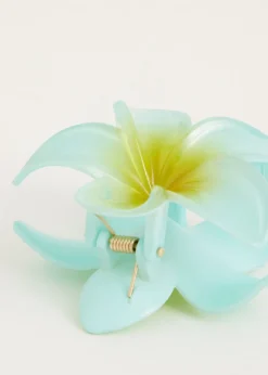 Haaraccessoires<The Sting Haarclip bloem lichtblauw