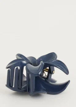 Haaraccessoires<The Sting Haarclip bloem donkerblauw