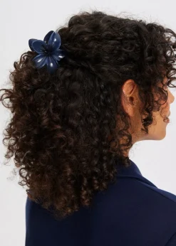 Haaraccessoires<The Sting Haarclip bloem donkerblauw