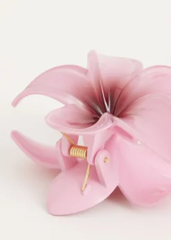 Haaraccessoires<The Sting Haarclip bloem lichtroze