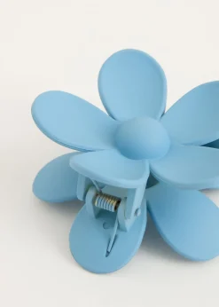 Haaraccessoires<The Sting Haarclip Daisy middenblauw