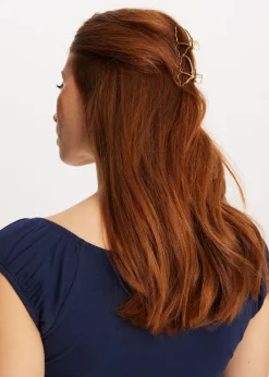 Haaraccessoires<The Sting Haarclip set vlinder goud