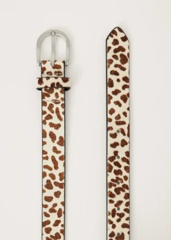 Riemen<The Sting Hairy riem met print meerkleurig