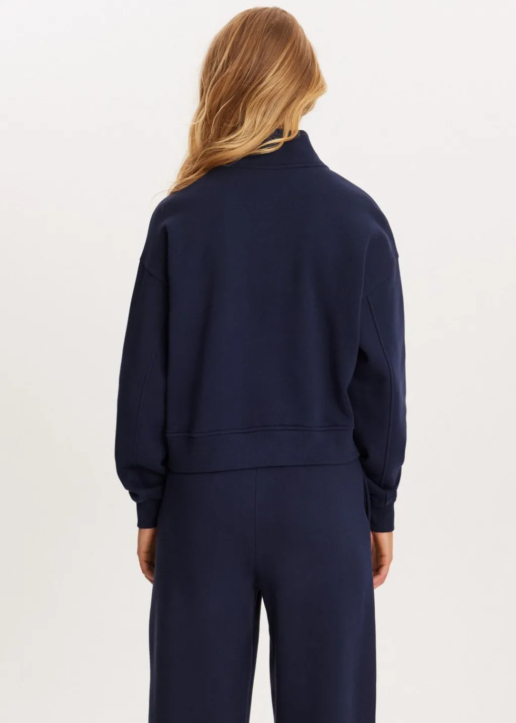 Sweaters En Hoodies<The Sting Half zip sweater donkerblauw