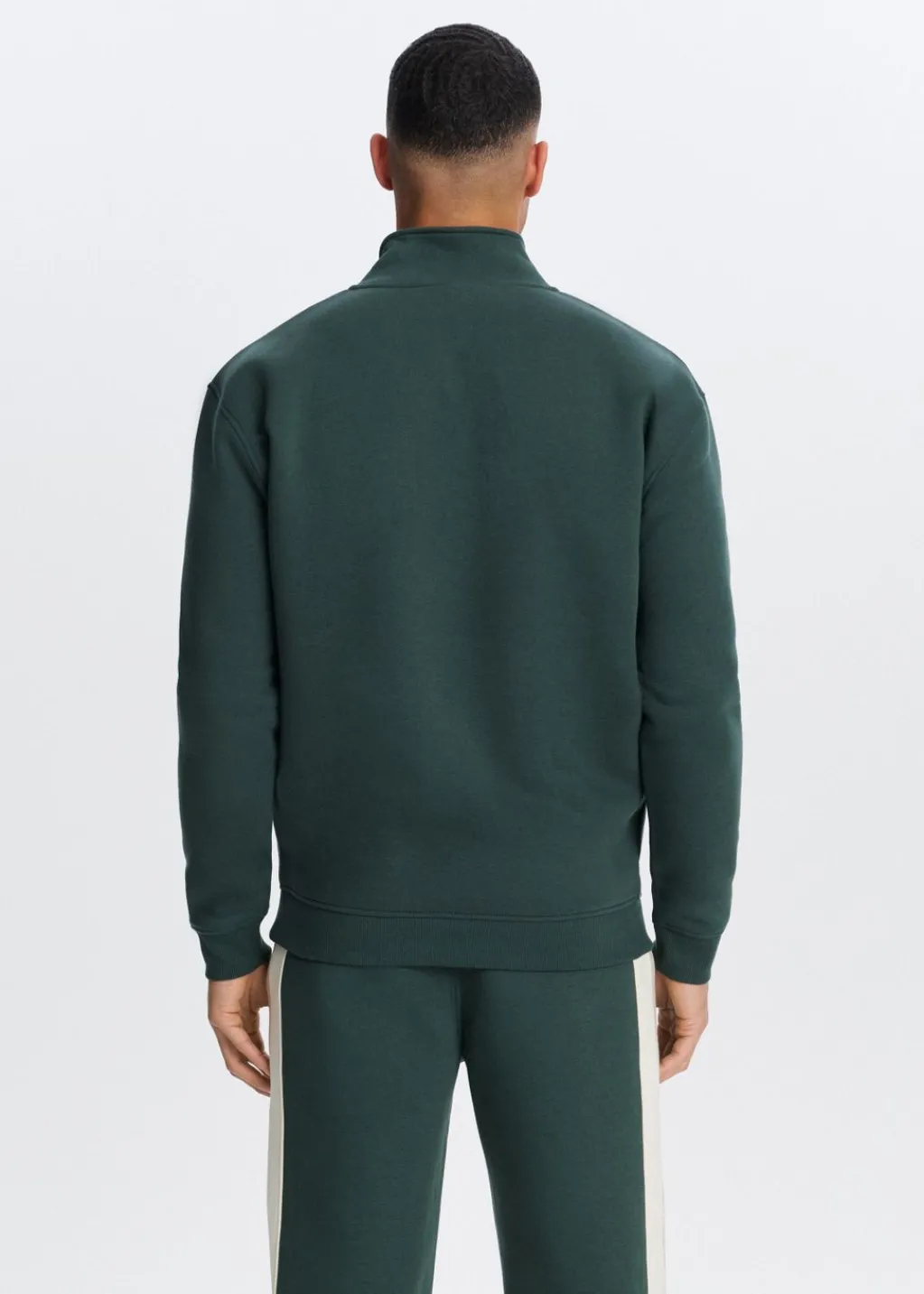 Sweaters En Hoodies<The Sting Half zip sweater league donkergroen