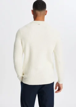 Truien En Vesten<The Sting Half zip trui wit, off-white