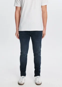Jeans<The Sting Harvey slim fit jeans blauw zwart