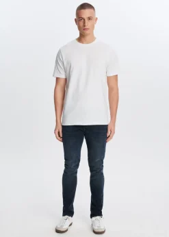 Jeans<The Sting Harvey slim fit jeans blauw zwart