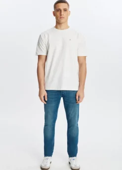 Jeans<The Sting Harvey slim fit jeans blauw, used middle