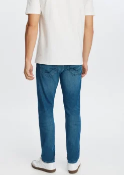 Jeans<The Sting Harvey slim fit jeans blauw, used middle