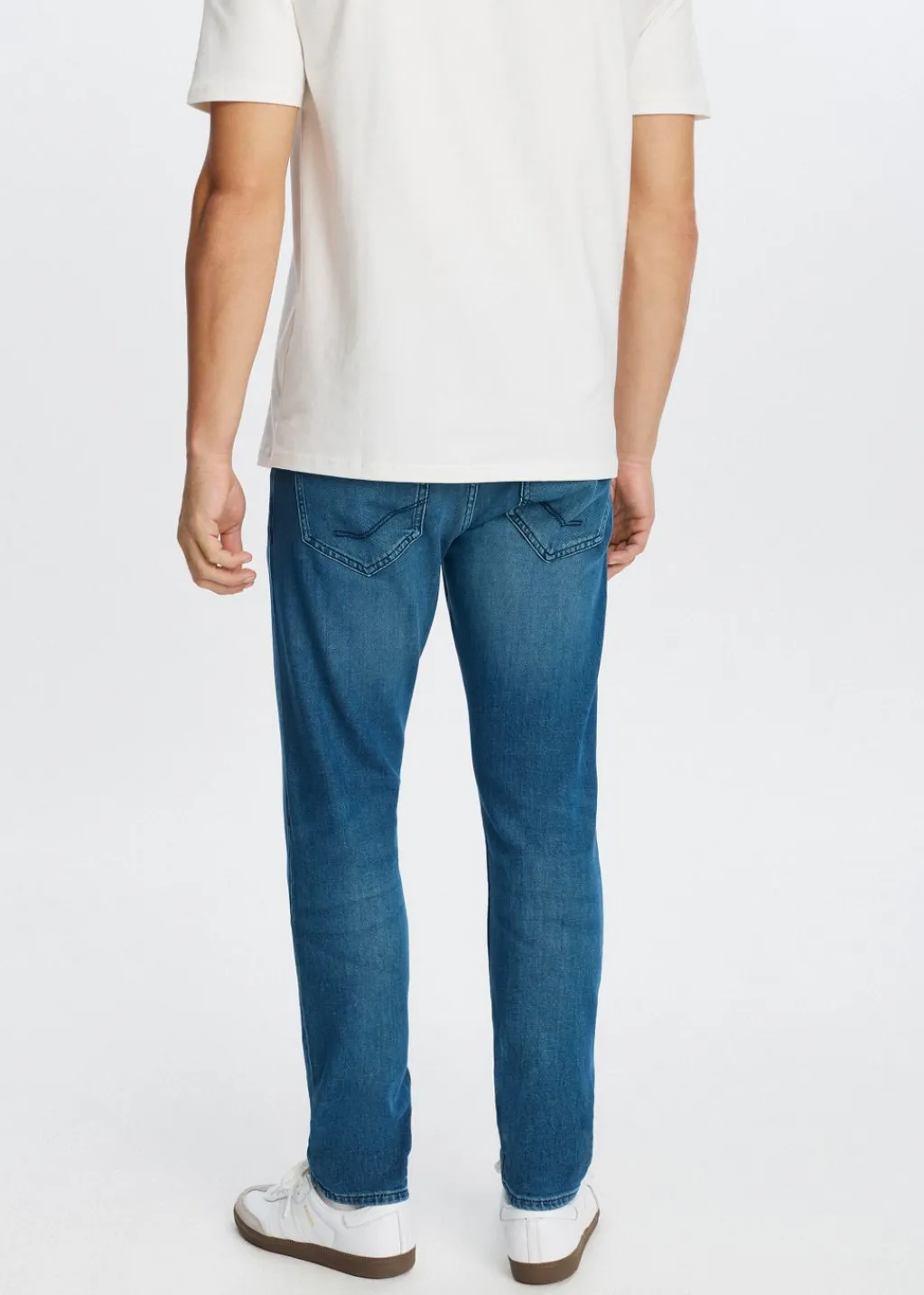 Jeans<The Sting Harvey slim fit jeans blauw, used middle