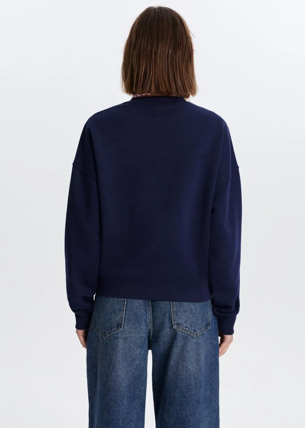 Sweaters En Hoodies<The Sting Havana velvet sweater donkerblauw
