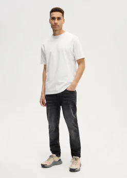 Jeans<The Sting Heaton modern regular jeans zwart