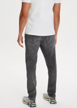 Jeans<The Sting Heaton modern regular jeans donkergrijs