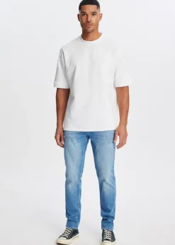 Jeans<The Sting Heaton modern regular jeans blauw, used middle