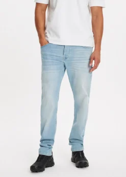 Jeans<The Sting Heaton sweat regular jeans blauw, used light