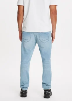 Jeans<The Sting Heaton sweat regular jeans blauw, used light