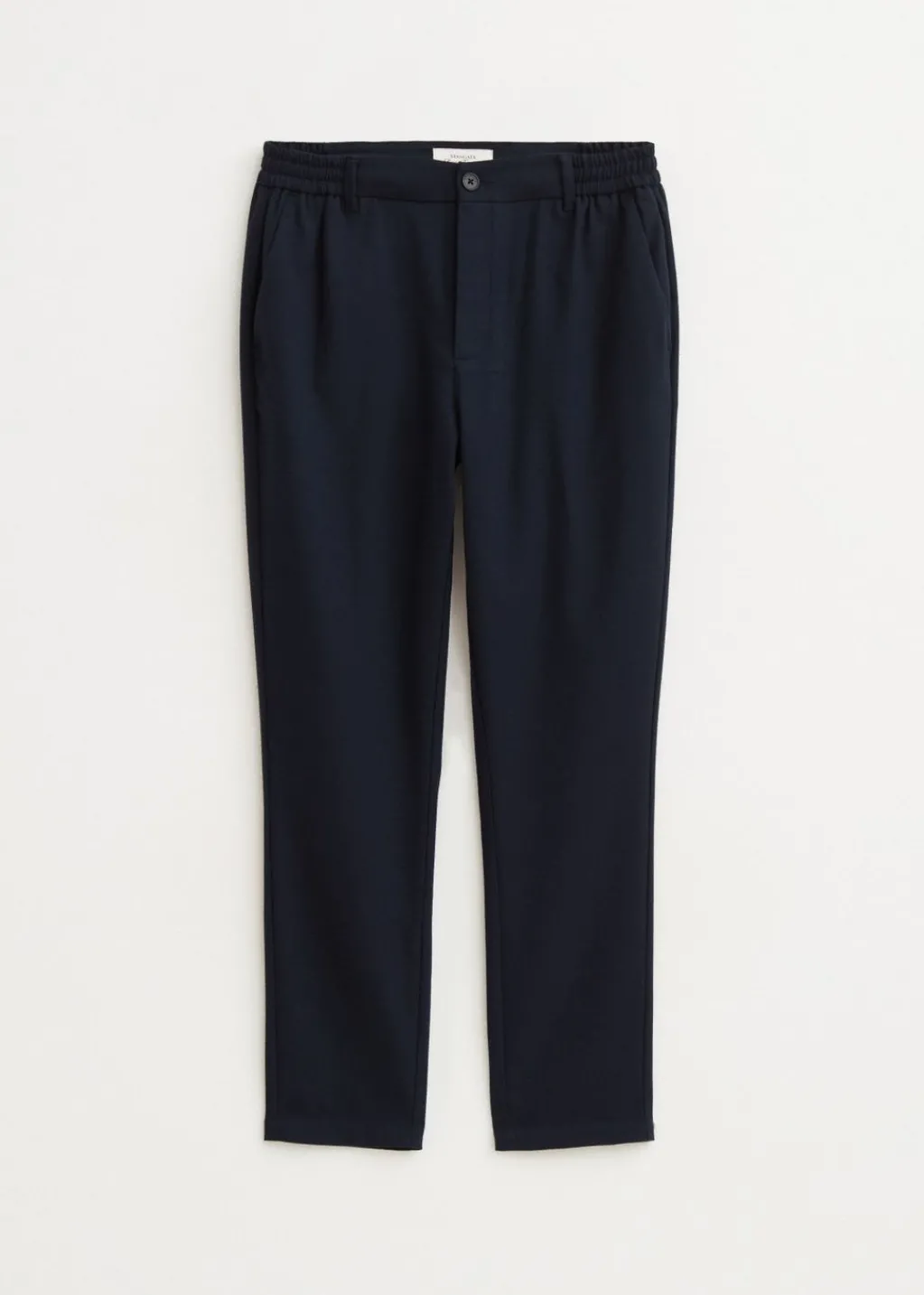 Broeken<The Sting Herringbone broek donkerblauw
